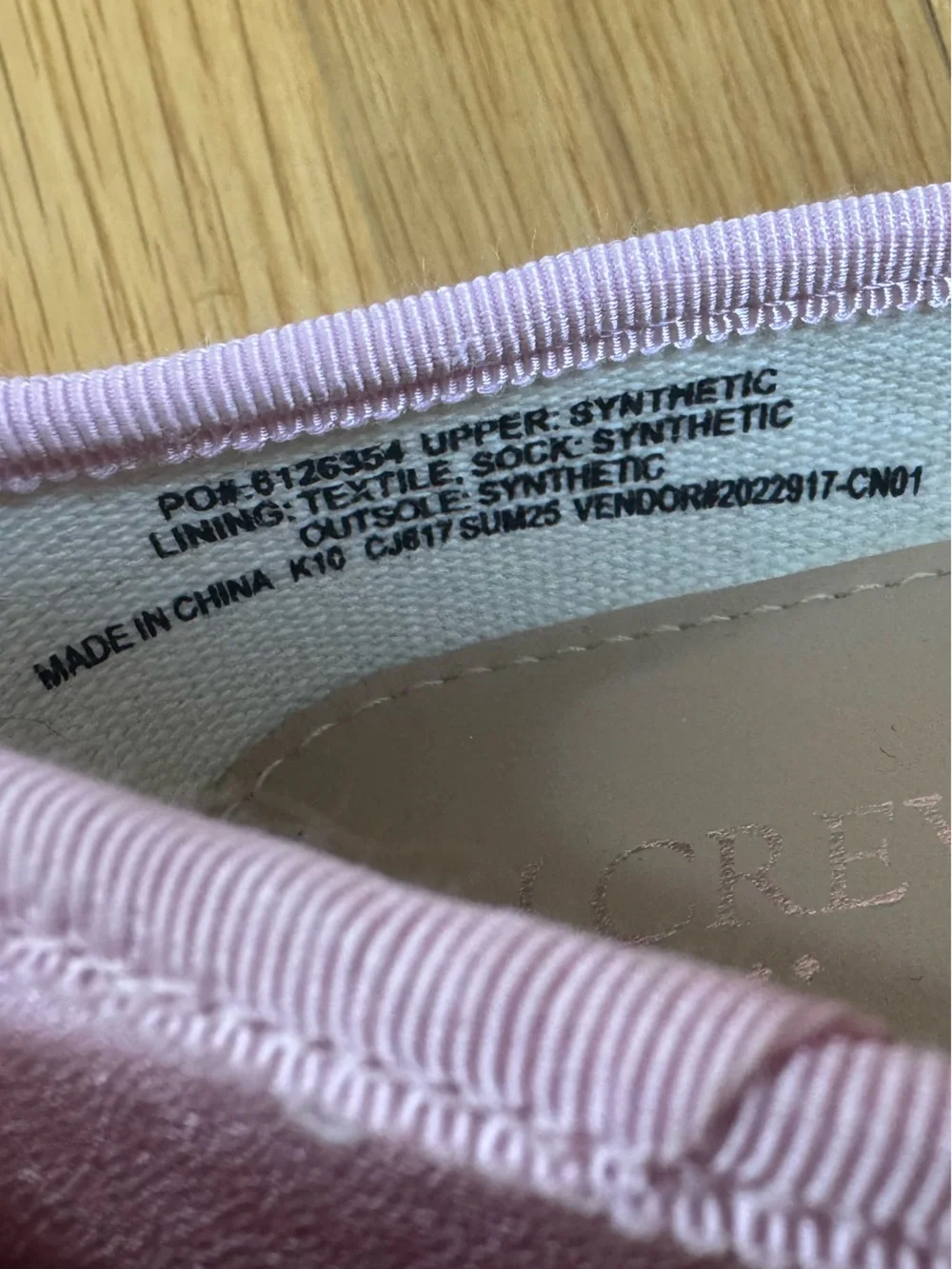 J. Crew Metallic Pink Girls' Ballet Flats with Bow